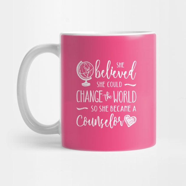 Counselor Shirt - Change the World by TheStuffHut